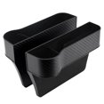 thumbnail image 3 of facefd Car Seat Gap Filler Organizer High Performance with Cup Holder Black Left, 3 of 9