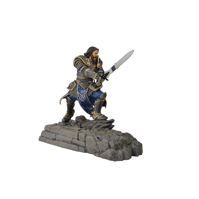 Swordfish Tech Warcraft, Lothar Statue Phone Charging Dock - Warcraft Movie Official Licensed