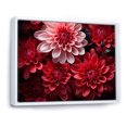 thumbnail image 2 of Designart Mums framed wall art decor, Mums framed wall Art, Enchanting Black Mums , Multi-Color Large Traditional White Framed Wall Art, 44x34 inches White Color Frame, 2 of 5