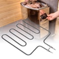 thumbnail image 4 of Electric Heating Element for Sauna Stove Stainless Steel Straight Heat Sauna Heating Element ComponentSCA-2000W, 4 of 5