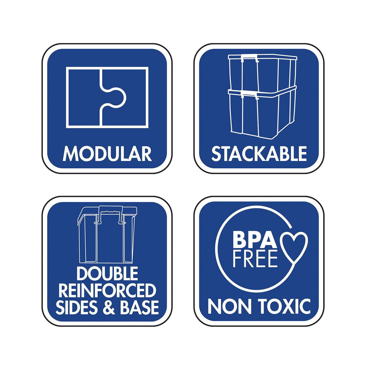 Boîte de rangement en plastique Bankers Box 48L