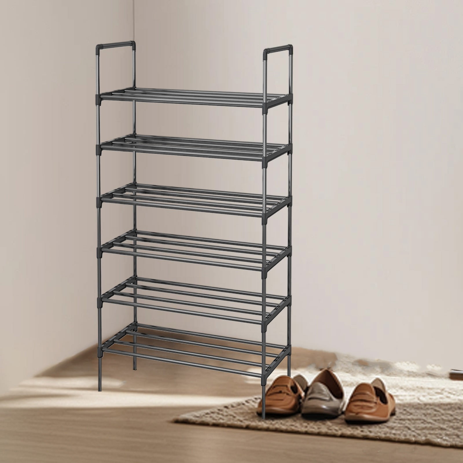 Chmadoxn Shoe Rack for Closet, Shoe Rack Extra Large Shoe Storage Rack Shoe Storage Rack Sturdy Shoe Rack For Wardrobes Garages And Hallways Stackable Shoe Rack For Entrance shoe rack