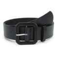 thumbnail image 1 of RYGRZJ Womens Candy Color PU Leather Belt Wide Square Elastic Waistband Lot K0 R8Y, 1 of 1
