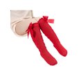 thumbnail image 3 of FOCUSNORM Baby Girls Cute Knee High Socks Cable Knit Cotton Socks with Bow, 3 of 9