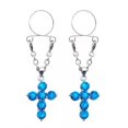 thumbnail image 1 of SNNROO 2X Sexy Adjustable Nipple Rings Non-Piercing Clip On Dangle Fake Nipplerings-08, 1 of 6