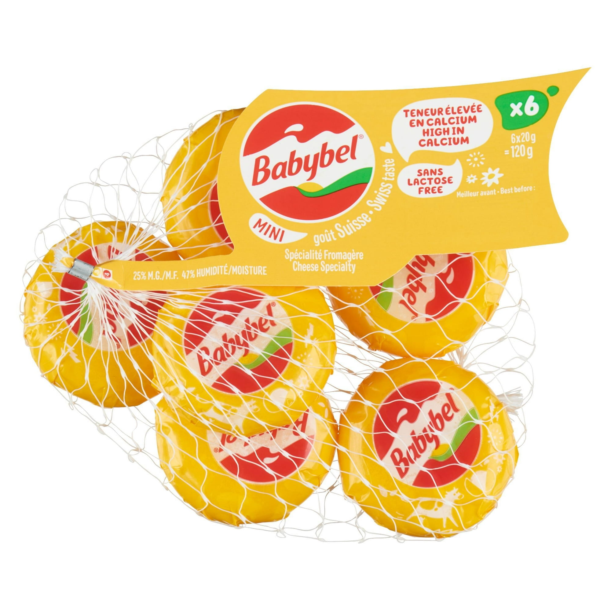 Mini Babybel Swiss Taste Cheese Snacks