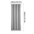 thumbnail image 4 of MTBLYS Panneau de Rideau 63 Pouces L X 52 Pouces H Occultant pour Fenêtre Panneau Simple Réduction du Bruit Chambre Salon, 4 of 7