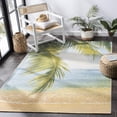 thumbnail image 1 of SAFAVIEH Barbados Palm Leaves Outdoor Area Rug, 1 of 6