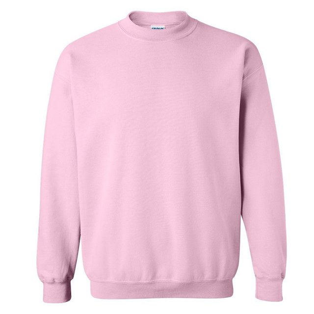 Gildan 1800 Chandail en Molleton Ras du Cou pour Hommes Lg Slv L Rose TG
