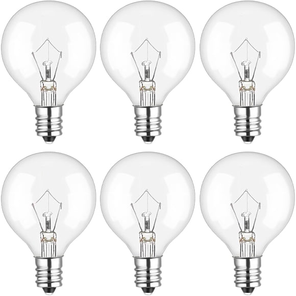 Watt Wax Melt Warmer Light Bulbs for Scentsy MidSize Wax Warmer and Candle Warmers Volt/E Clear Light Bulbs Warm Long Last Lifespan s