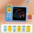 thumbnail image 3 of Lecteur de Cartes avec Tableau d'Écriture LCD, Machine d'Apprentissage Rechargeable, Machine Portable pour Cartes Flash Préscolaires, Jouet Éducatif Précoce avec 112 Cartes Double Face pour Enfants de 3 Ans, 3 of 6