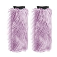 thumbnail image 2 of Autumn and Winter Plush Socks Long Boots Warm Stage Performance High Leg Guards Female, 2 of 4