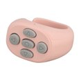 thumbnail image 1 of Selfie Button Clicker, Multi Function Free Your Hands  Remote Control Ring Design 10m 50mAh with Charging Cable for Continuous Pictures Black,White,Pink, 1 of 7