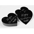 thumbnail image 4 of Inkdotpot 100 Pack Happy Birthday Favor Paper Tag Craft Real Silver Foil Hang Tag, 4 of 6