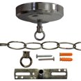 thumbnail image 4 of Hathaway Soft Brushed Stainless Steel 3-Shade Billiard Light, 4 of 4