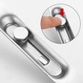 thumbnail image 3 of 2 Pack 4 Pouces Verrou de Porte en Acier Inoxydable Garde de Sécurité Dissimulé, 3 of 7