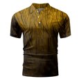 thumbnail image 3 of BOBOGOJP Polo pour Hommes Polo de Performance Extérieur Manches Courtes, Évacuation de l'Humidité (Jaune,m), 3 of 4
