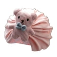 thumbnail image 1 of Infant Hat Comfortable Delicate Edging Cotton Cartoon Bear Elastic Baby Beanie for Daily, 1 of 10