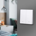 thumbnail image 4 of Yeacher Wireless Wi-Fi Smart Switch Light Switch Push Button ZigBee Switch Voice Control, Smart Life APP Control, Touch Control Compatible with Home Schedule, Timer, Countdown Needs Neutral Wire, 4 of 8