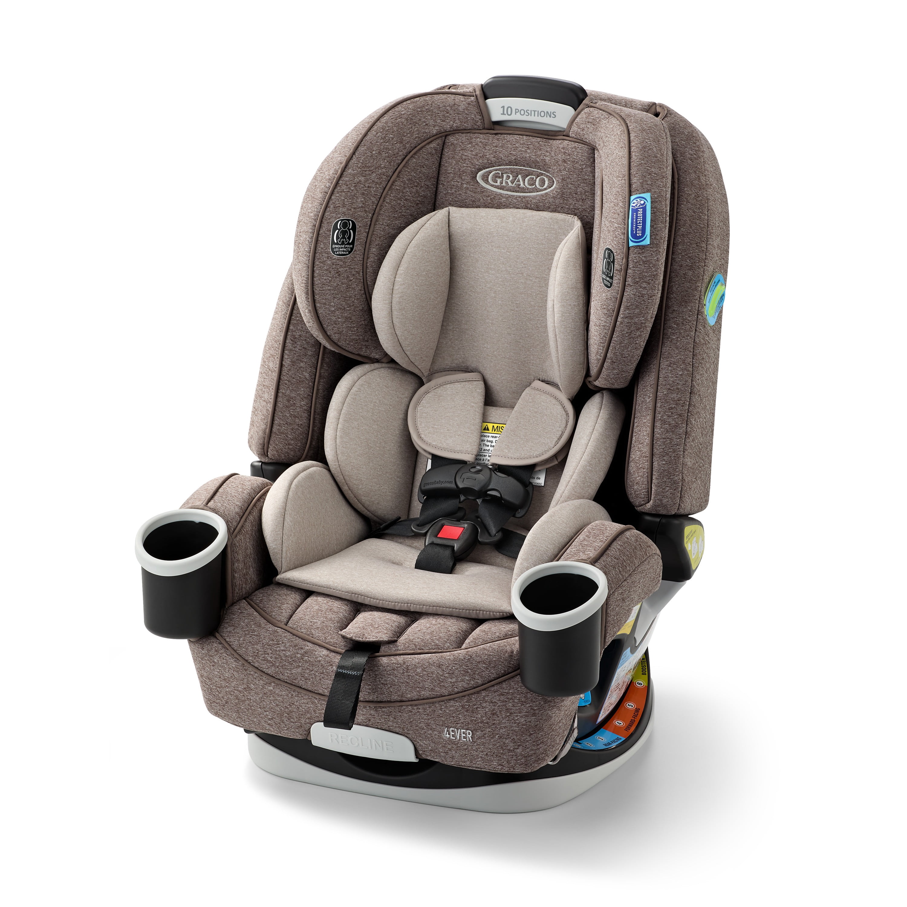 Graco 4Ever Siège d'Auto Convertible Tout-en-un, Siège d'Auto 4-en-1 de Bébé à Grand Enfant de 1.8-54 kg (4-120 lb), ProtectPlus Engineered, Hancock