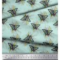 thumbnail image 2 of Soimoi Poly Georgette Fabric Artistic Butterfly Print Fabric by The Yard 42 Inch Wide, 2 of 3