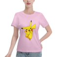 thumbnail image 1 of T-Shirt Basique à Manches Courtes pour Femmes Pikachu, 1 of 6