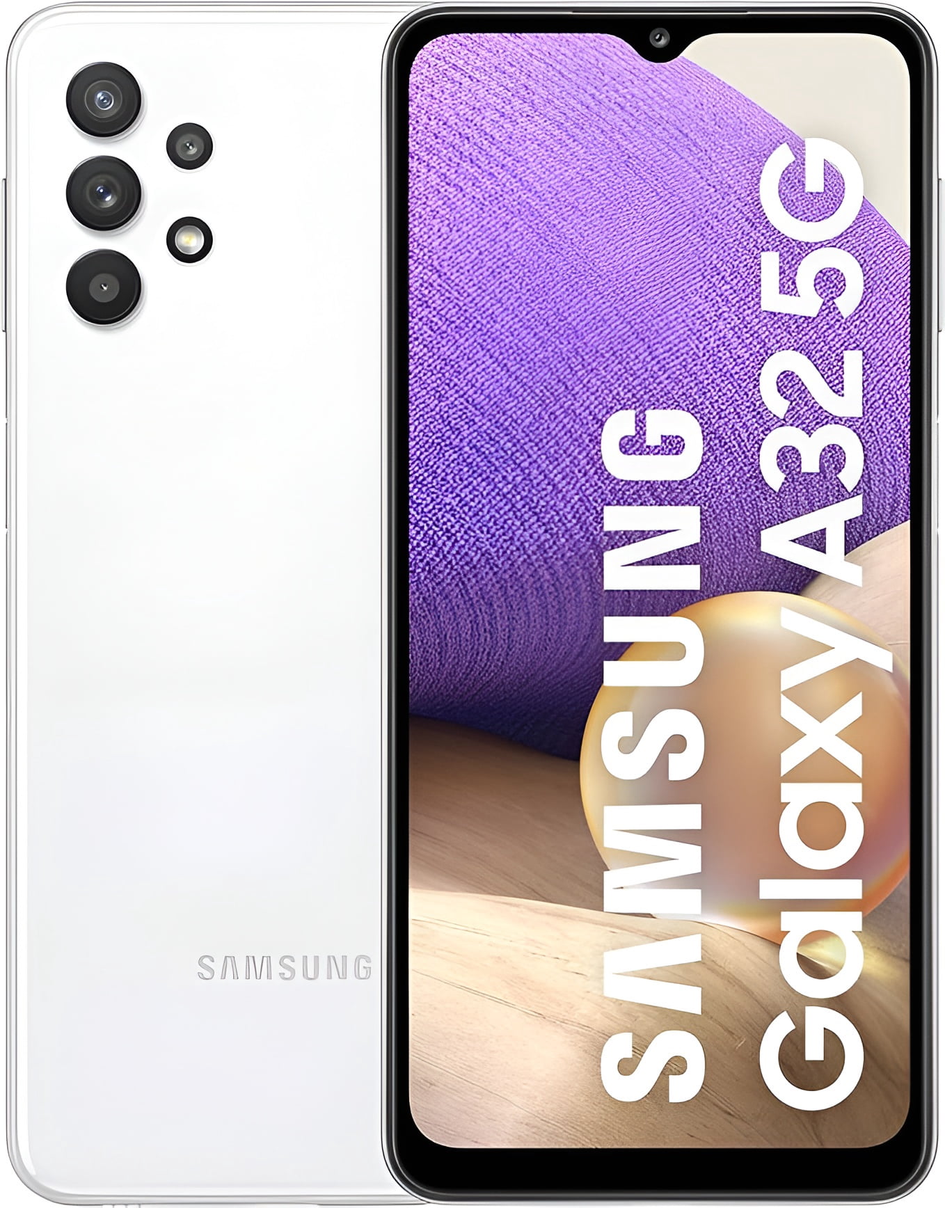 Refurbished Samsung Galaxy A32 5G - 64GB – Awesome Blue – 48MP