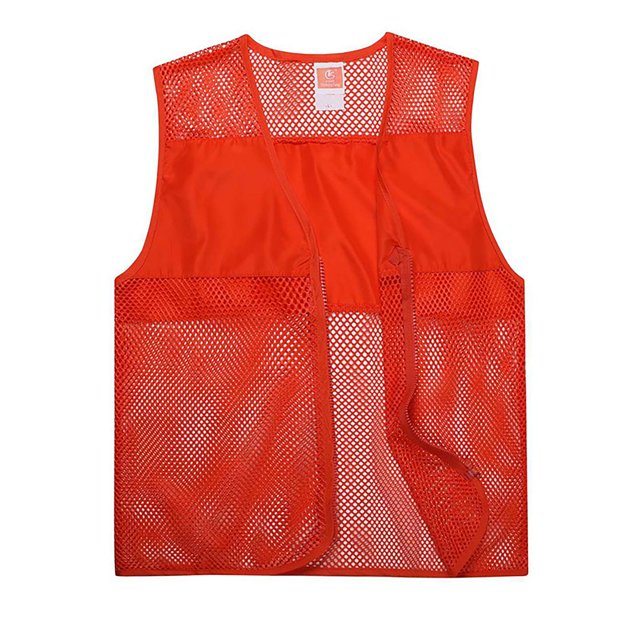 Gilet en Maille Réfléchissant Couleur Unie pour Hommes