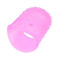 thumbnail image 2 of QualitChoice 4pcs Guitar Playing Left Hand Fingertip Ukulele Guitar Fingertip Silicone Protective Cover Pink L 1Set, 2 of 6