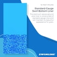 thumbnail image 2 of Swirl Bottom Round Overlap Pool Liner 48/52-in Deep, 2 of 7