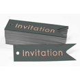 thumbnail image 2 of Inkdotpot Rose Gold Foil Paper Hang Tags Invitation Party Favor Tags 100 Pieces, 2 of 6