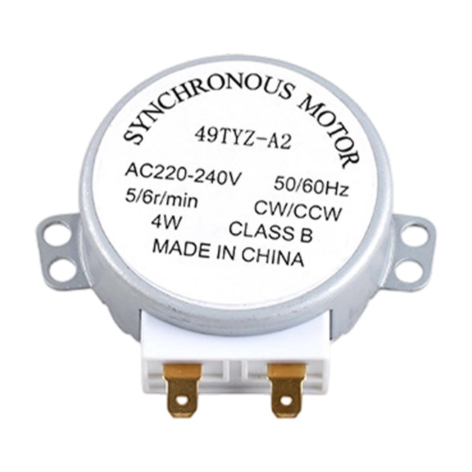 Lipstore Carousel Synchronous Fittings Part 4W 4 RPM Microwave Oven Synchronous Motor