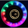 thumbnail image 2 of KSS 82A Skate Ripstik Luggage LED Inline Wheels with Bearings (2 Pack), 64mm, Black, 2 of 3