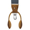 thumbnail image 2 of Buyless Fashion Suspenders For Men - 48" Adjustable Straps 1 1/4" - Y Back With Clips And Buttons, 2 of 7