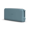thumbnail image 1 of bella 2-Slice Slim Toaster with Extra Long Slot, 6 Setting Shade Control with Reheat & Cancel Buttons, Surf, 1 of 16