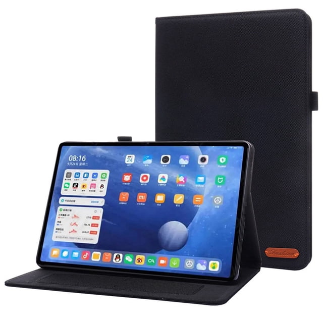 Pour Mi Pad 5 Étui 11 Pouces Motif Cowboy à Rabat Support Housse pour Funda Xiaomi Pad 5 Étui pour Mi Pad 5 Pro Housse de Tablette 2021 Étui Noir Mi Pad 5