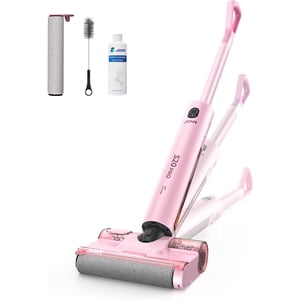 JONR S20 Pro Nettoyant à vide humide, 180° Layer plat, réglage d'aspiration intelligent, grande capacité de réservoir d'eau, laveur de sol sans fil pour les cheveux d'animal