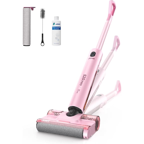 JONR S20 Pro Wet Dry Vacuum Cleaner, 180° Lay Flat, Smart Suction Adjustment, Large Water Tank Capacity, Cordless Floor Washer for Pet Hair