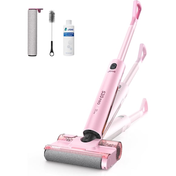 JONR S20 Pro Wet Dry Vacuum Cleaner, 180° Lay Flat, Smart Suction Adjustment, Large Water Tank Capacity, Cordless Floor Washer for Pet Hair