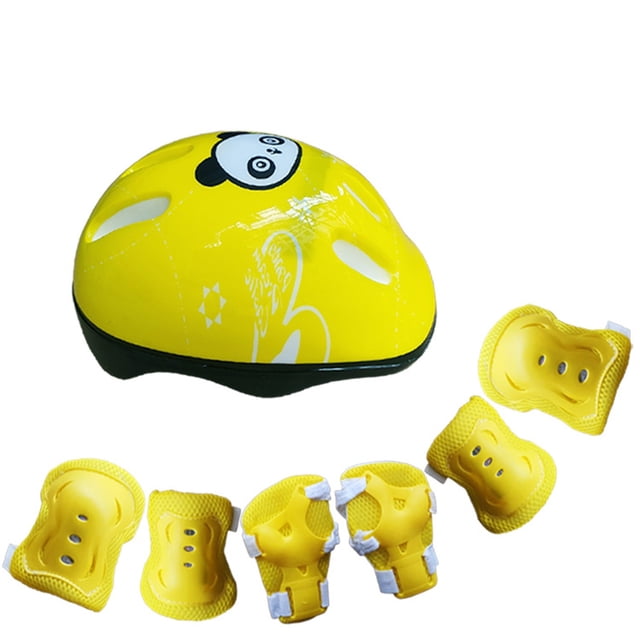 Casque de Planche à Roulettes pour Enfants, Équipement de Protection 7-en-1 Ajustable