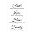 thumbnail image 1 of CEHVOM Home Living Room English Sticker Home Office Classroom Decoration Gift Clearance, 1 of 7