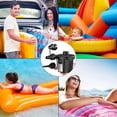 thumbnail image 5 of Toytexx Electric Air Pump for Inflatables, 120V Portable Two-Way Inflator and Deflator with 3 Nozzles for Air Mattresses, Pool Floats and Camping Gear, 5 of 5
