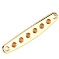 thumbnail image 4 of Filfeel Guitar String Through Plate, Guitar Mounting Ferrules, Strong For Players Guitar Lovers, 4 of 8