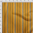 thumbnail image 3 of oneOone Georgette Viscose Fabric Chevron Ikat Fabric Prints By Yard 42 Inch Wide, 3 of 4