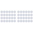 thumbnail image 1 of 48X Couvercles à Ouverture Régulière pour Pots Mason, Capuchons de Rangement en Plastique pour Pots de Mise en Conserve Mason et Plus, Standard, Dia 70mm, 48 x Capuchons de Rangement en Plastique Réutilisables à Ouverture Régulière, Blanc, 1 of 9