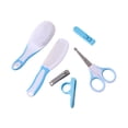 thumbnail image 1 of CJiaWei 6pcs Convenient Daily Kit 6 Pieces For Infants And Children Comfort And With Baby Hair Brush Hair Comb Nail Nail Clipper Cover Nail Scissors And Nail, 1 of 4