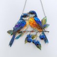 thumbnail image 5 of Blue Hummingbird 2D Flat Pendants Window Decoration House Number Pendants Home Decoration Pendants, 5 of 5