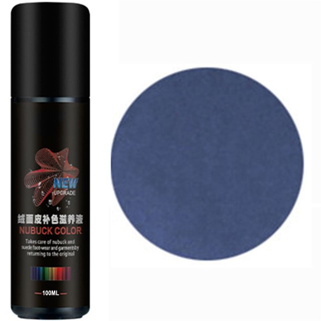 Aodebiao Suede & Leather Color Restorer Spray – 75ml Quick-Dry Formula for Sneakers, Boots, Bags & Jackets (Includes Precision Applicator)