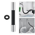 thumbnail image 4 of GUOOL Kitchen Faucet Extension Pipe 360  degree Rotary Bathroom Sink Extension Tube for Kitchen Sink 20cm Black, 4 of 9