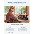 thumbnail image 4 of ARZOPA Portable Monitor, 15.6'' 1080P FHD Laptop Monitor USB C HDMI Computer Display HDR Eye Care External Screen w/Smart Cover for Mac Phone Xbox Sw, 4 of 8